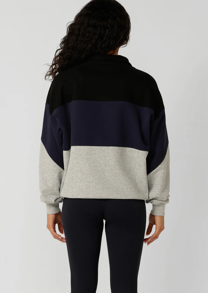 Lorna Jane- Heritage Iconic Quarter Zip Sweat