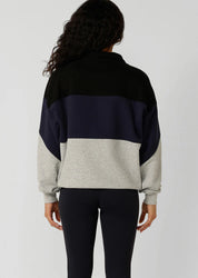 Lorna Jane- Heritage Iconic Quarter Zip Sweat