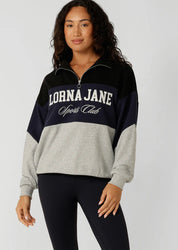 Lorna Jane- Heritage Iconic Quarter Zip Sweat