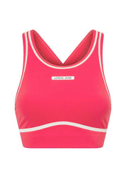 Lorna Jane|Night Runner Sports Bra- Neon Raspberry