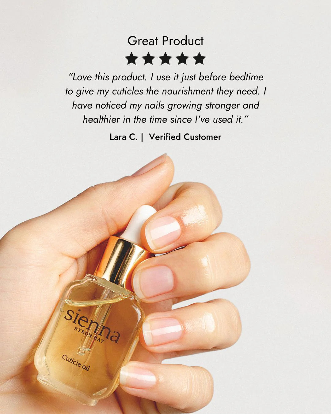 Sienna| Natural Cuticle Oil