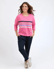 Elm outlook sweat- Azalia pink