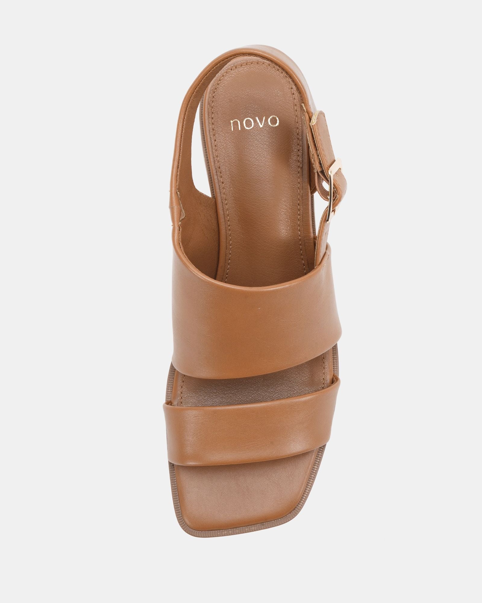 Novo | UPPMA CARAMEL LOW HEELS