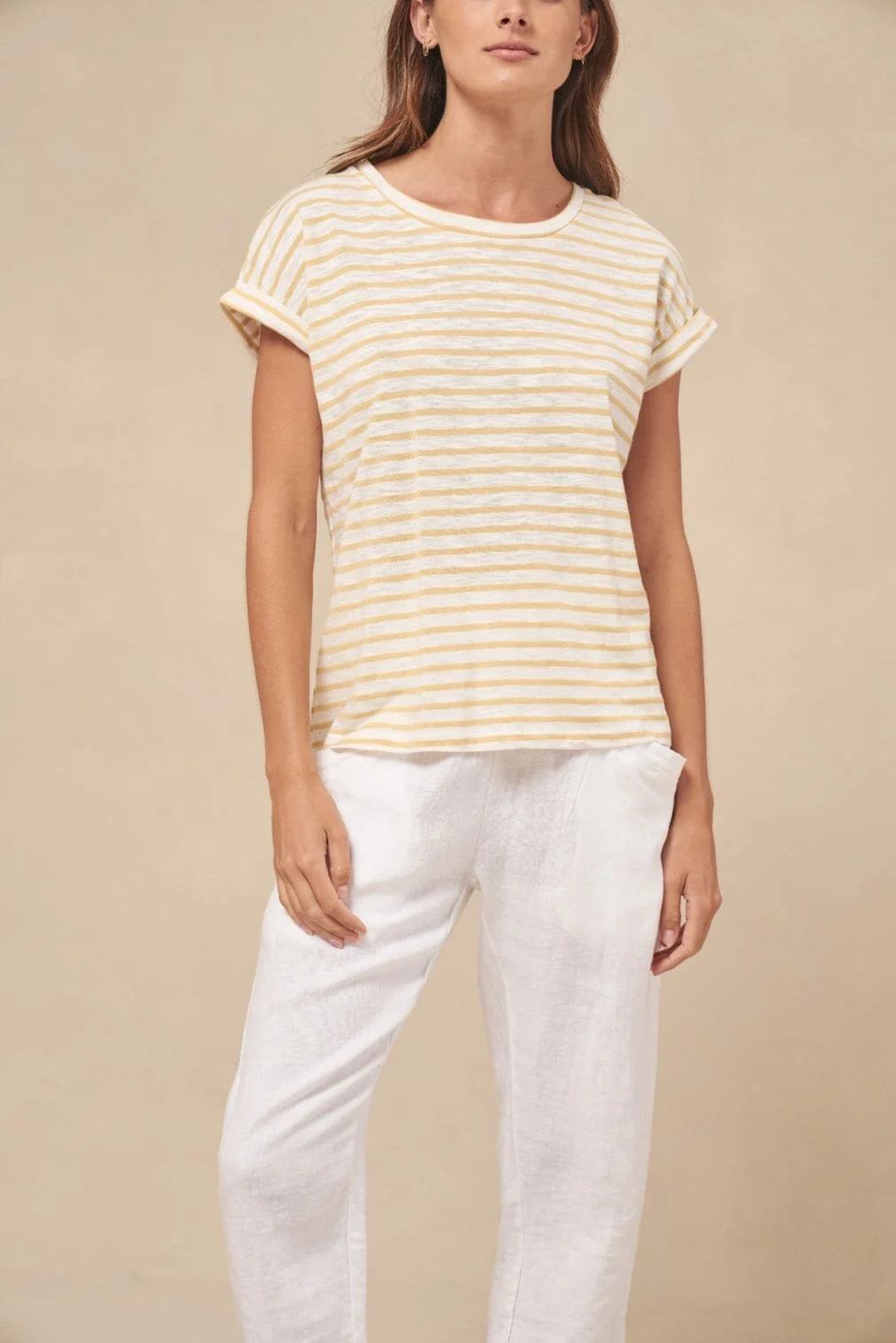 LITTLE LIES Oscar Tee - Yellow