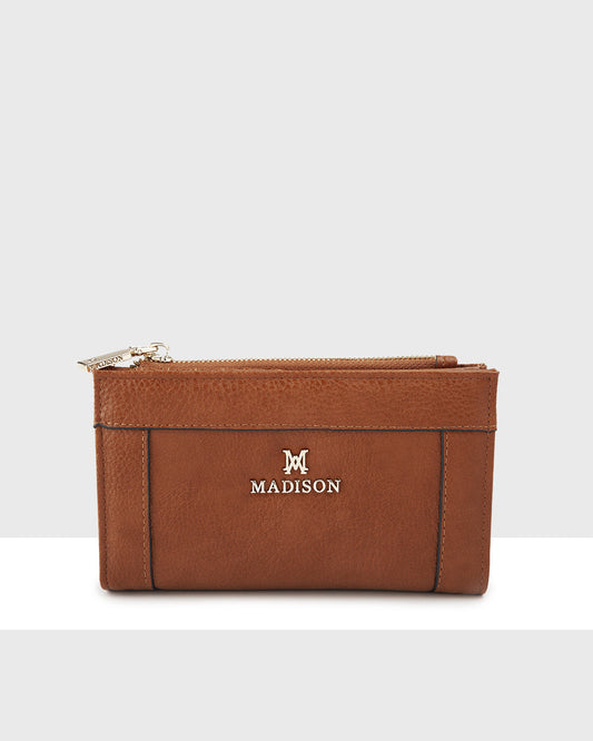 Lexi medium bi-fold zip wallet