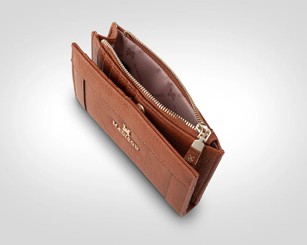 Lexi medium bi-fold zip wallet