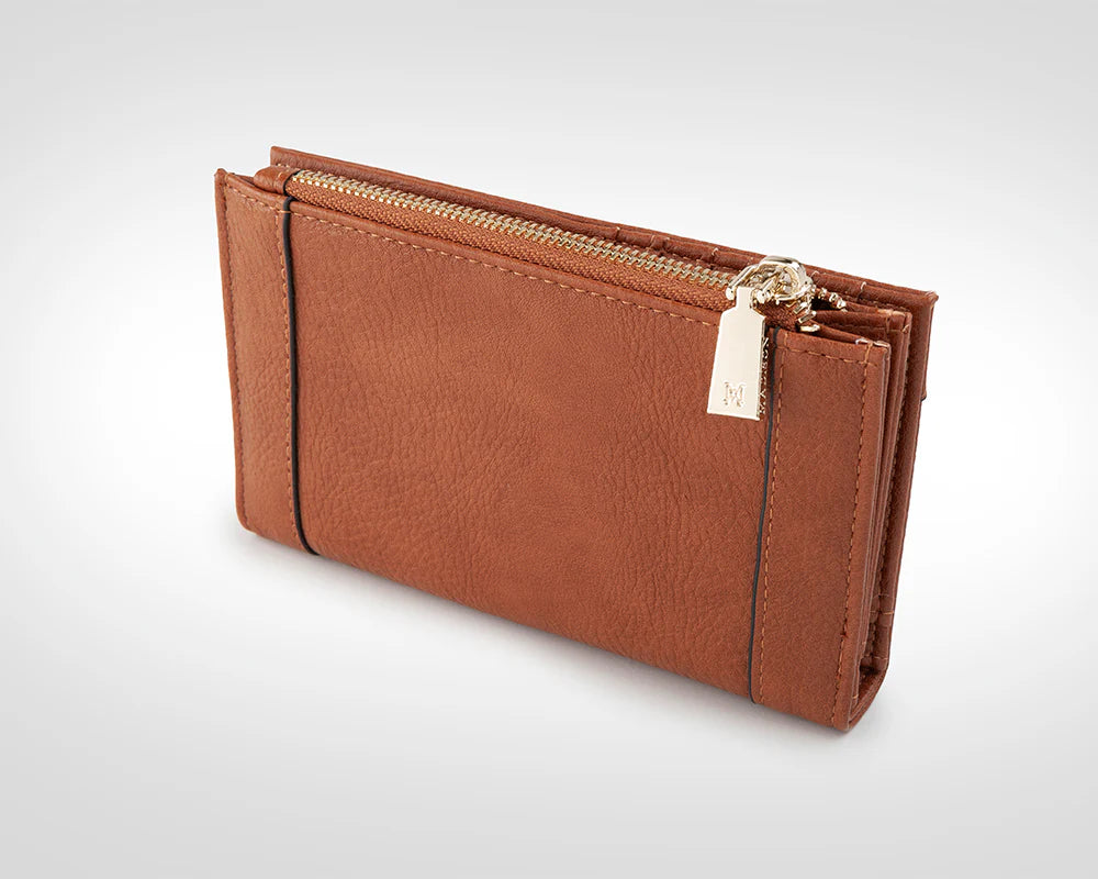 Lexi medium bi-fold zip wallet