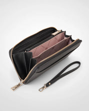 Harlow zip around clutch wallet
