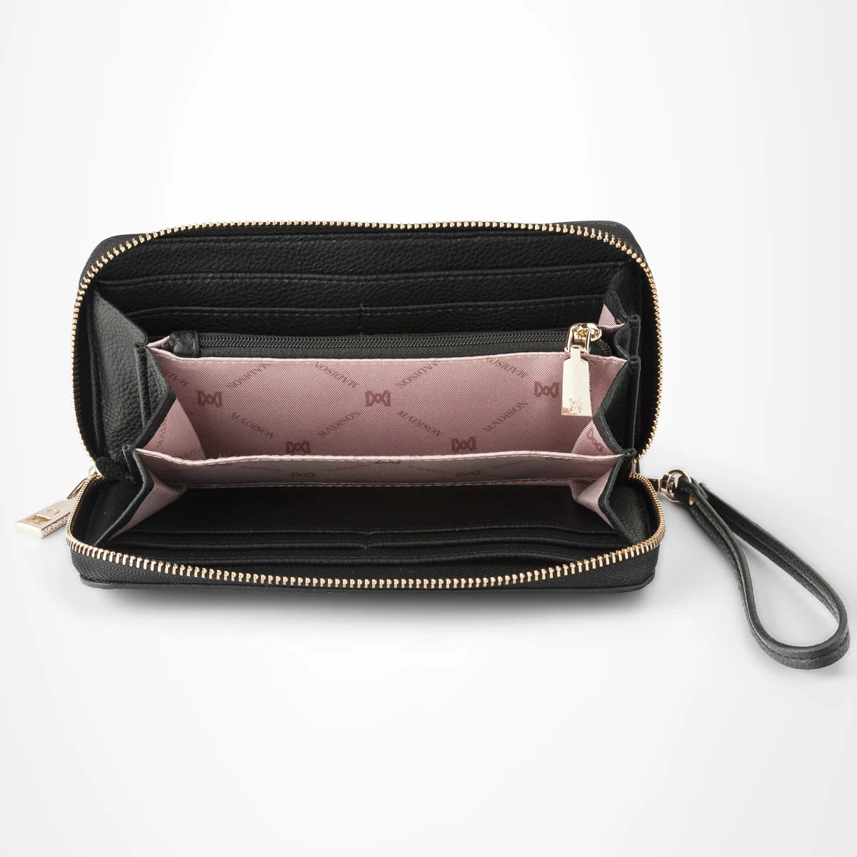 Harlow zip around clutch wallet