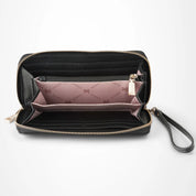 Harlow zip around clutch wallet