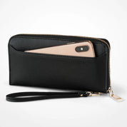 Harlow zip around clutch wallet