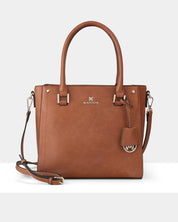 Angie medium 3 compartment satchel bag