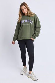 Foxwood |Interval Crew Khaki with Lilac