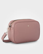 Monica camera crossbody bag