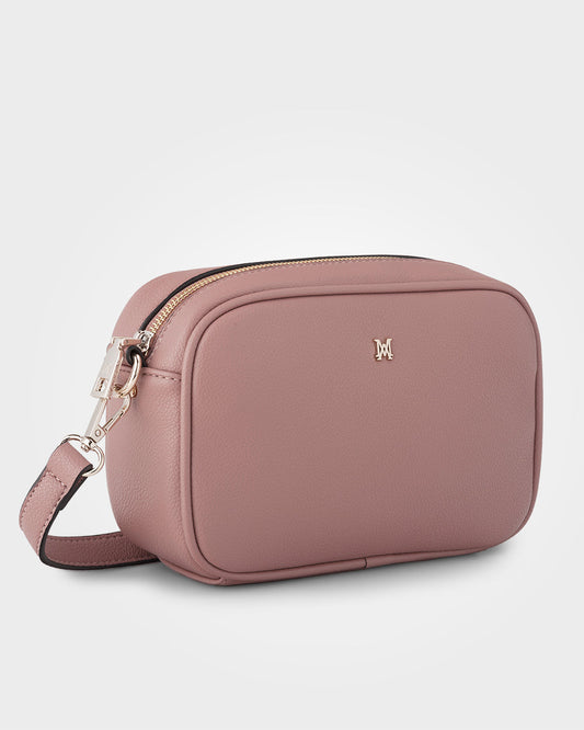 Monica camera crossbody bag