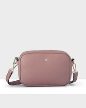 Monica camera crossbody bag