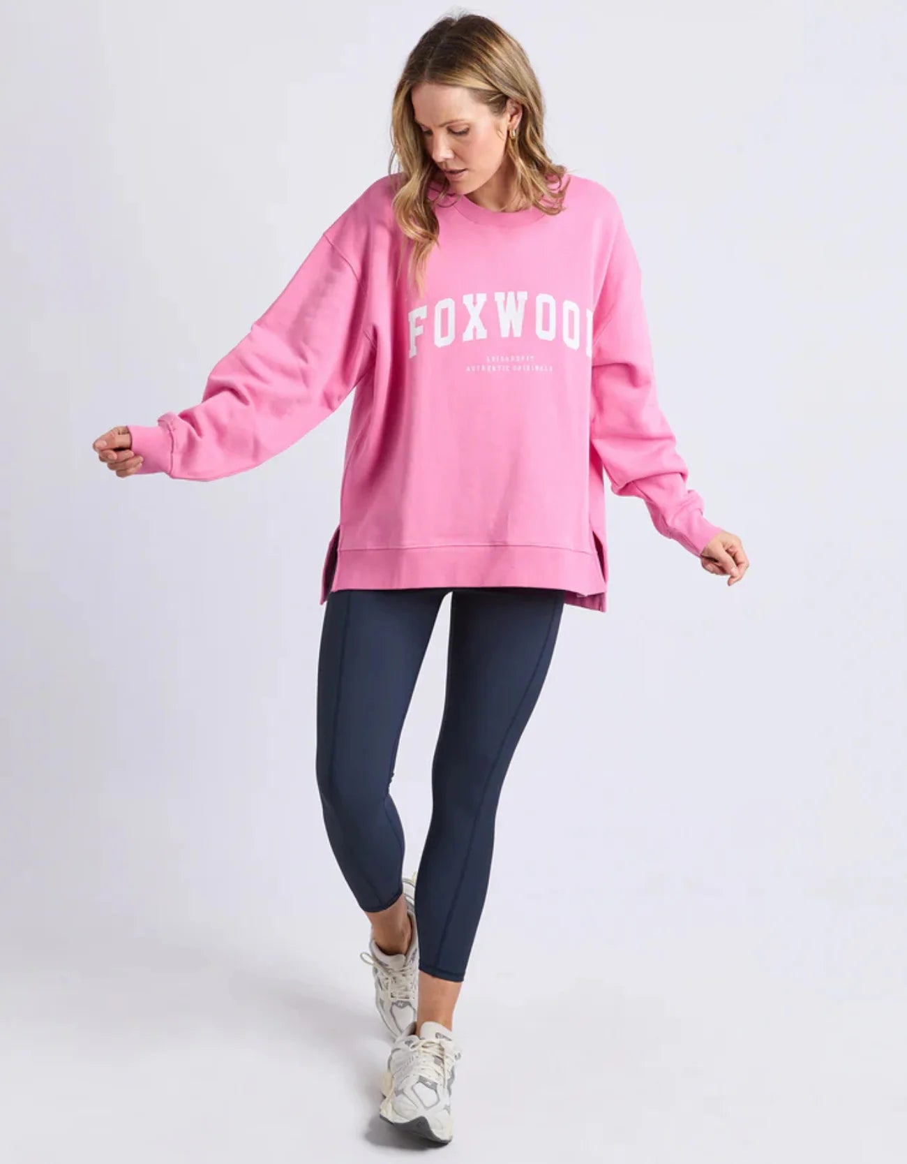 Foxwood | Interval Crew- Bubblegum Pink
