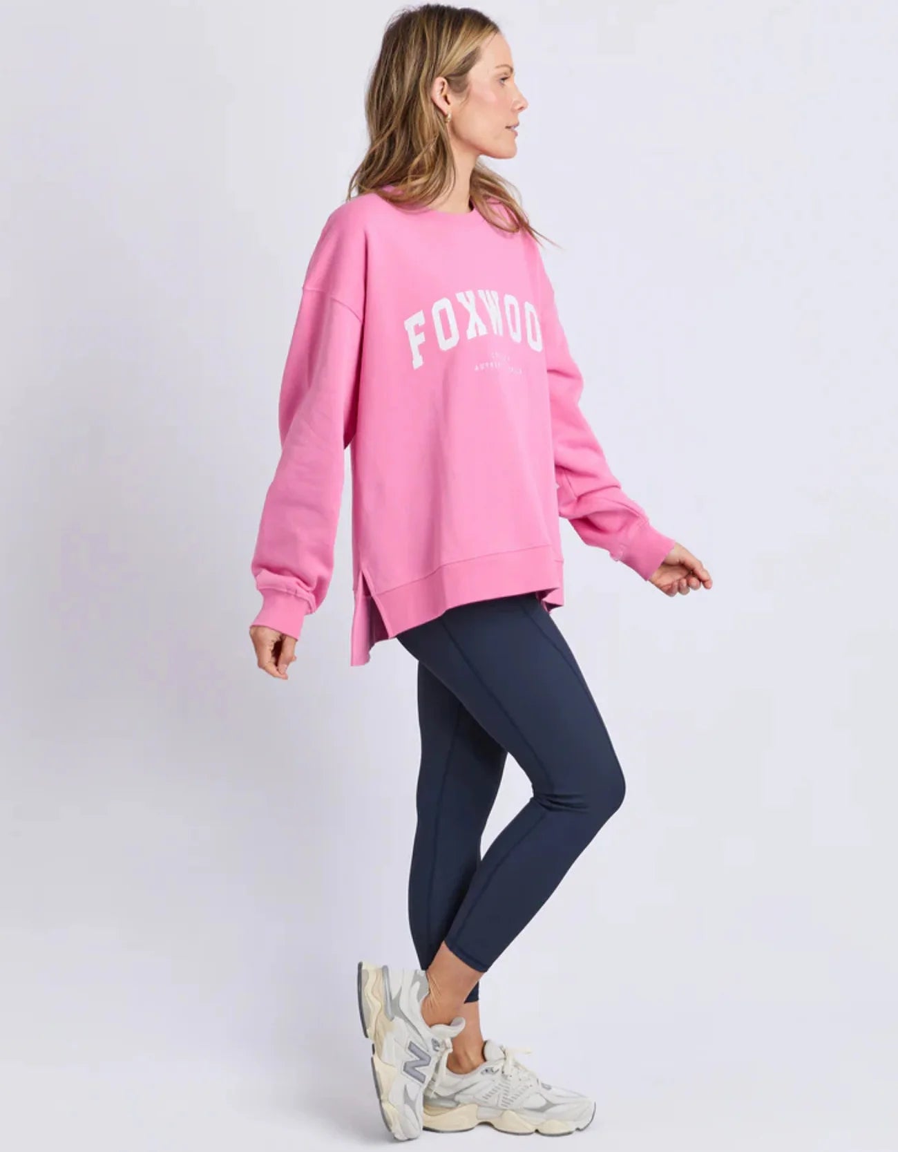 Foxwood | Interval Crew- Bubblegum Pink