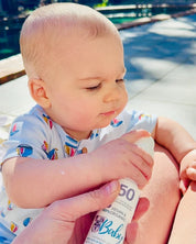 Baby SPF50 Organic Mineral Zinc Sunscreen - Fragrance Free