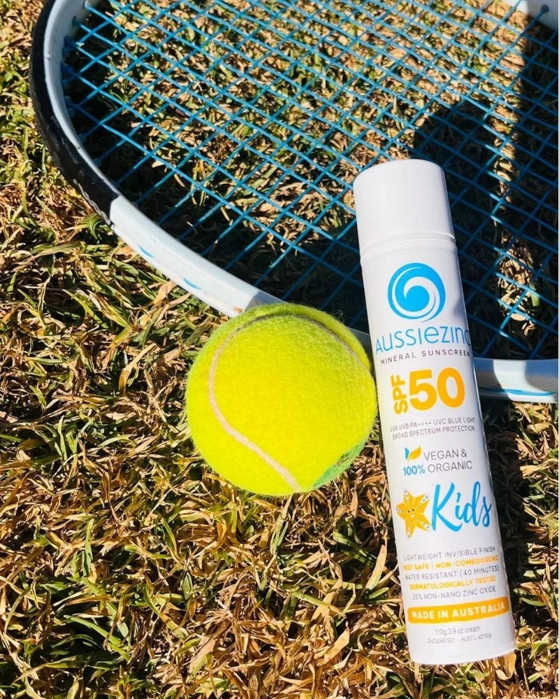 Kids SPF50 Organic Mineral Zinc Sunscreen