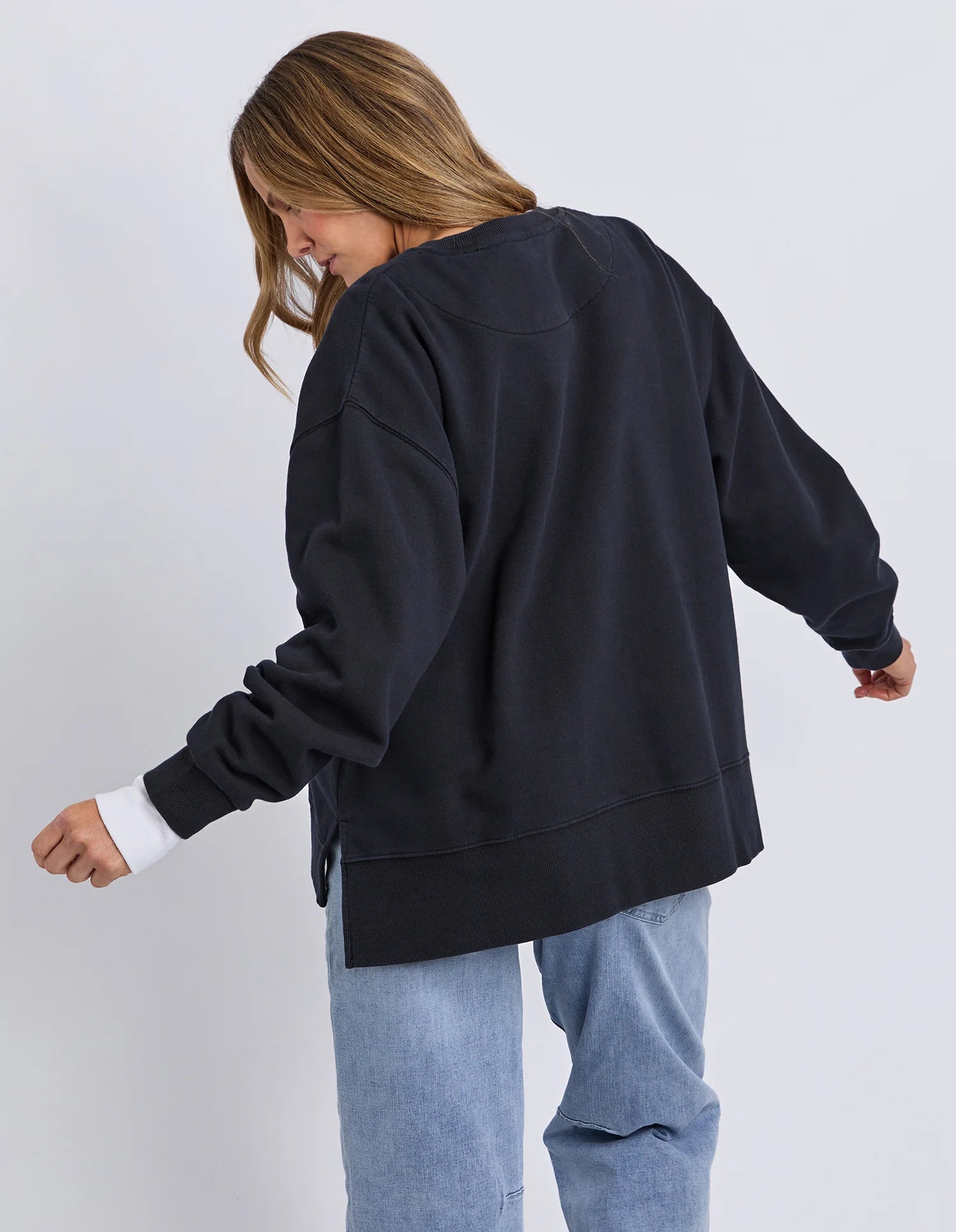 Foxwood| Rosa Crew Washed Black