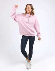 Foxwood| College Zip Crew Blossom