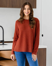 Maple Cotton Knit-Rust