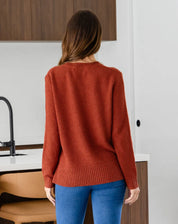 Maple Cotton Knit-Rust