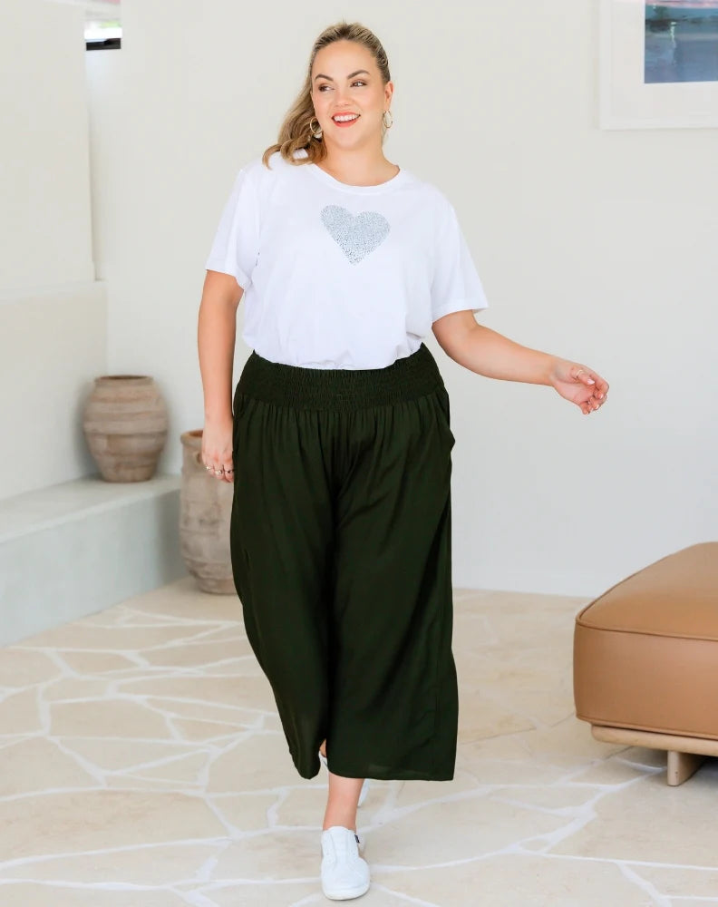 ILUKA PANTS- black & Khaki