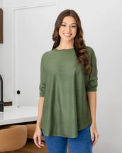 BATWING KNIT - KHAKI