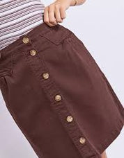 Amanda Skirt - Chocolate