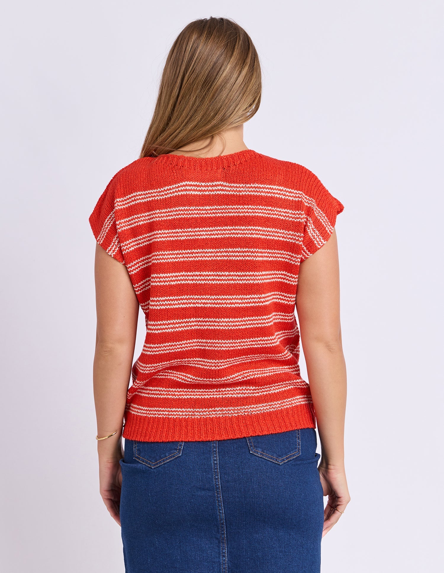 Cleo Knit Top Grenadine