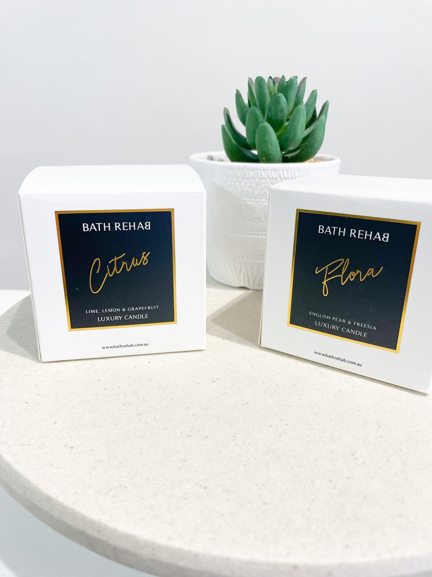Citrus candle