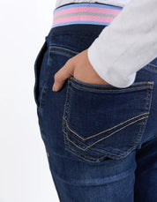 Elm Melody Denim jogger- indigo