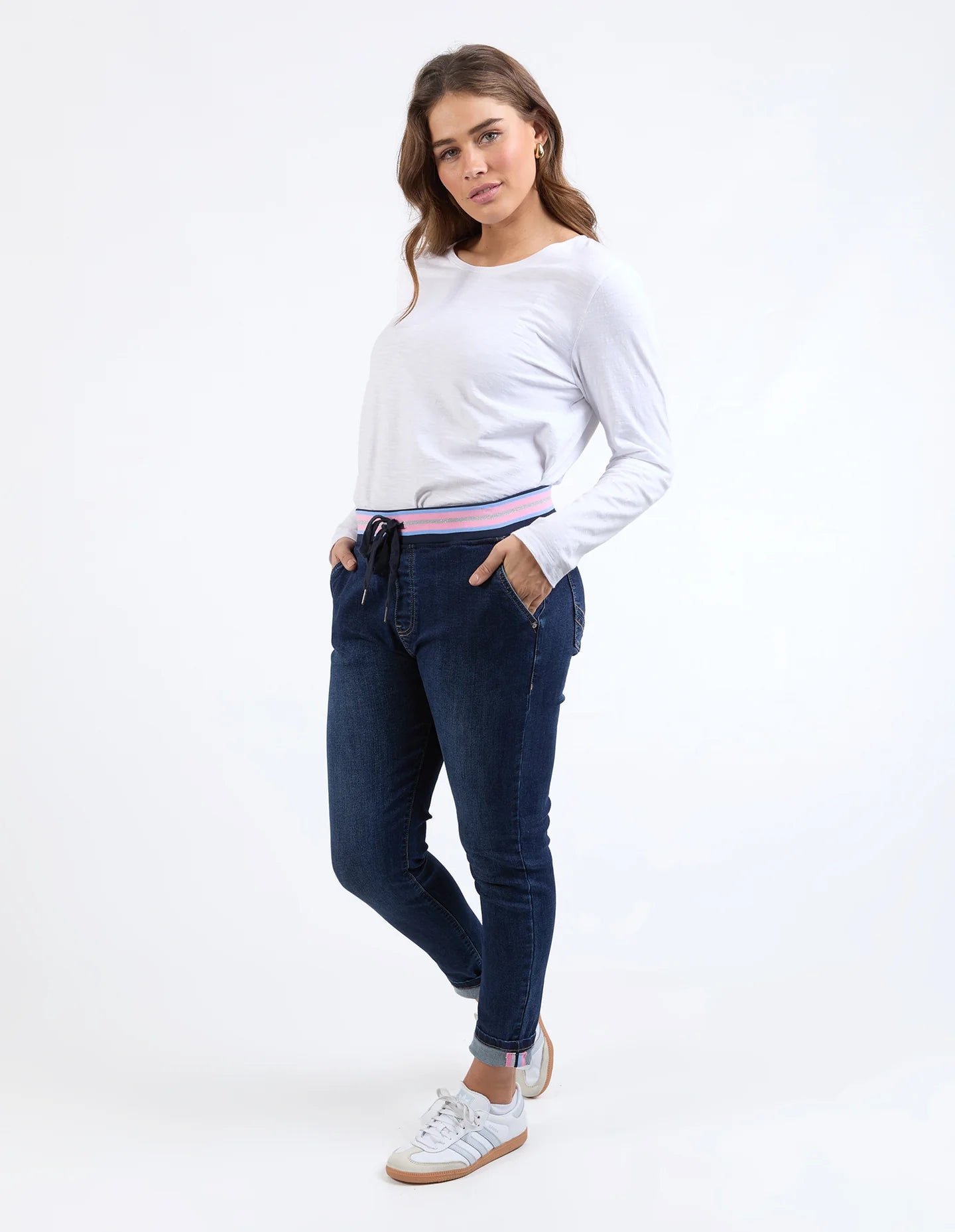 Elm Melody Denim jogger- indigo