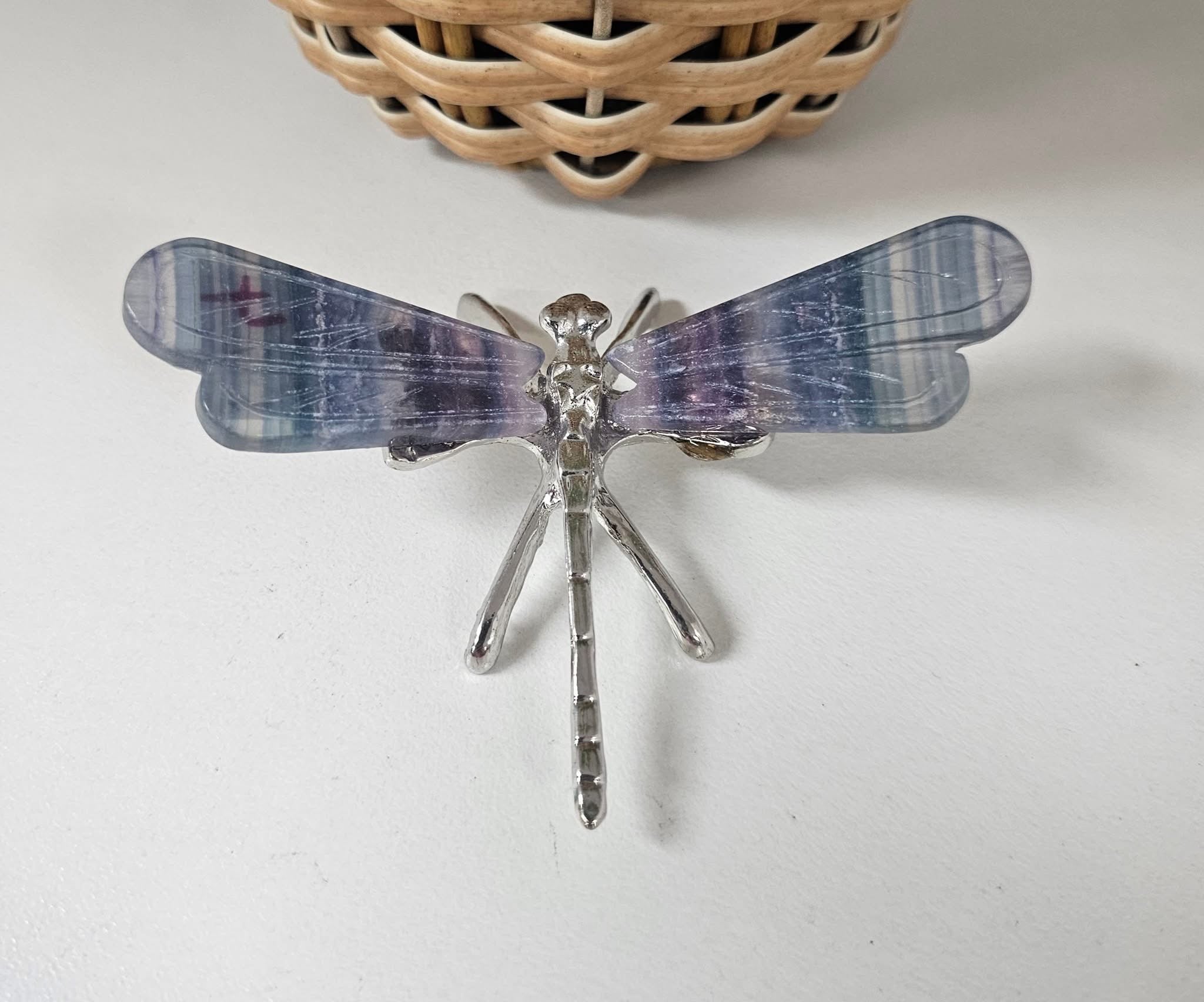 Fluorite dragonfly