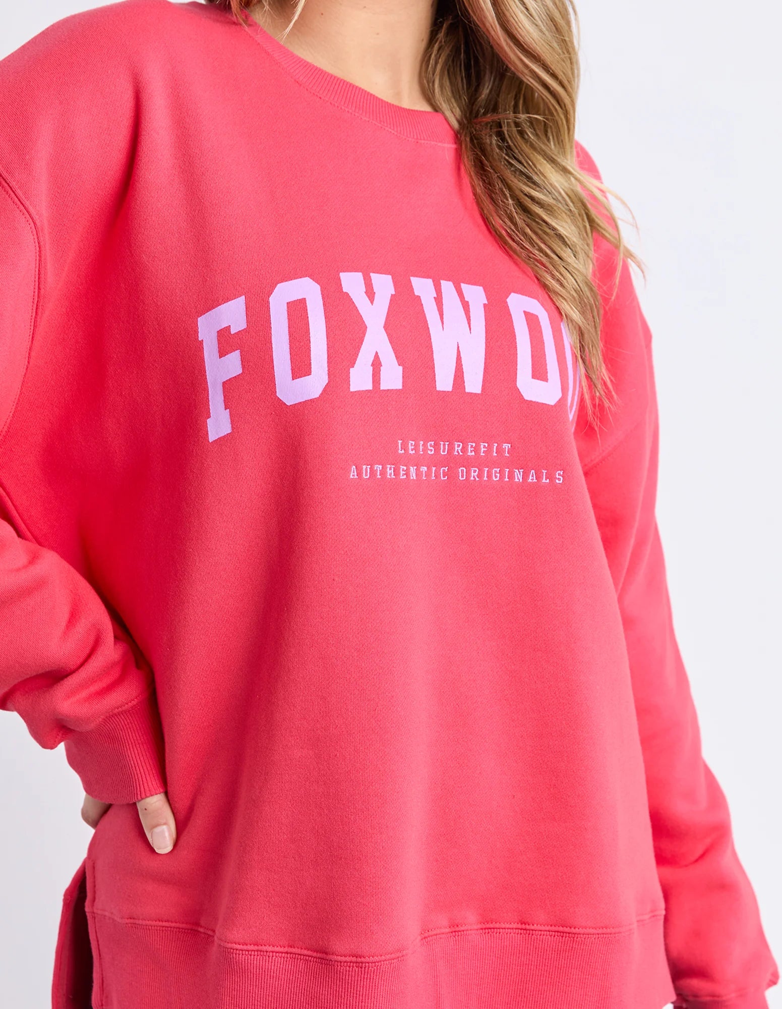 Interval Crew Raspberry & Neon Lilac