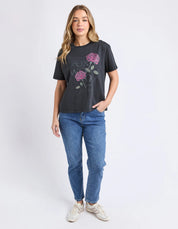 Foxwood| English Rose Tee Black