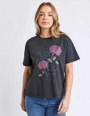 Foxwood| English Rose Tee Black