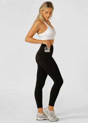 Amy No Ride Phone Pocket Ankle Biter Tech Leggings