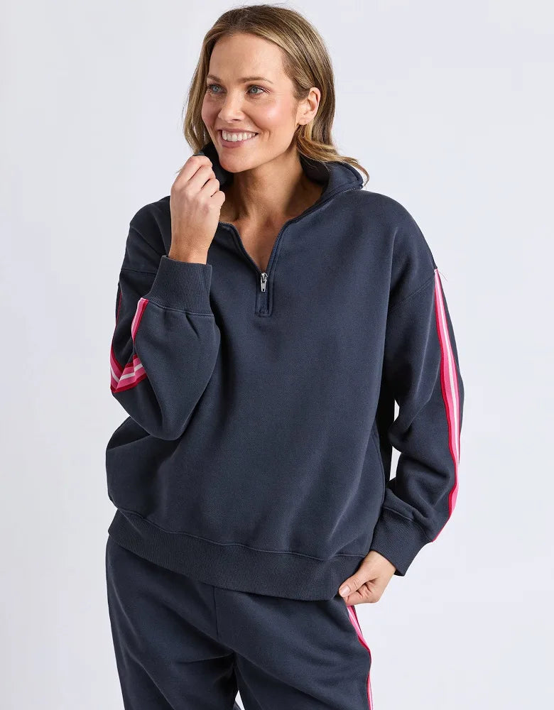 Elm Lover 1-4 Zip Sweater
