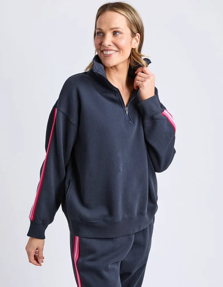 Elm Lover 1-4 Zip Sweater
