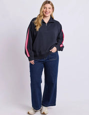 Elm Lover 1-4 Zip Sweater