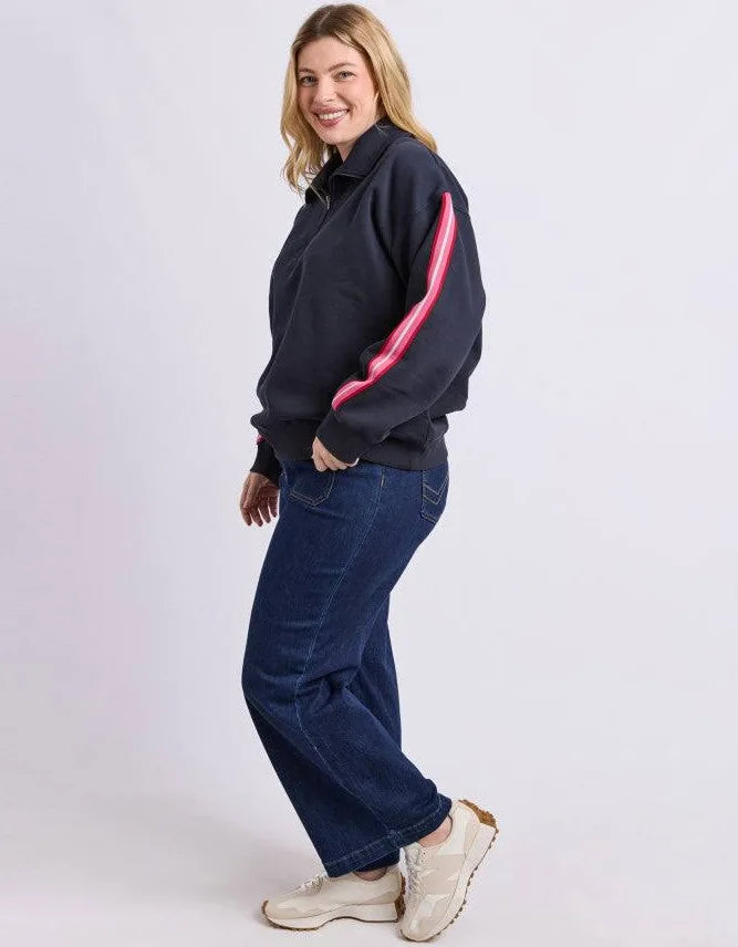 Elm Lover 1-4 Zip Sweater