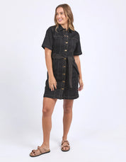Foxwood / Riva Denim Dress Black
