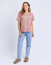 Foxwood |Pomegranate Tee Ash Rose