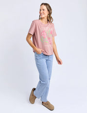 Foxwood |Pomegranate Tee Ash Rose