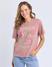Foxwood |Pomegranate Tee Ash Rose