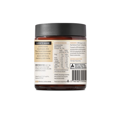 Organic Lions Mane Powder- The Creator