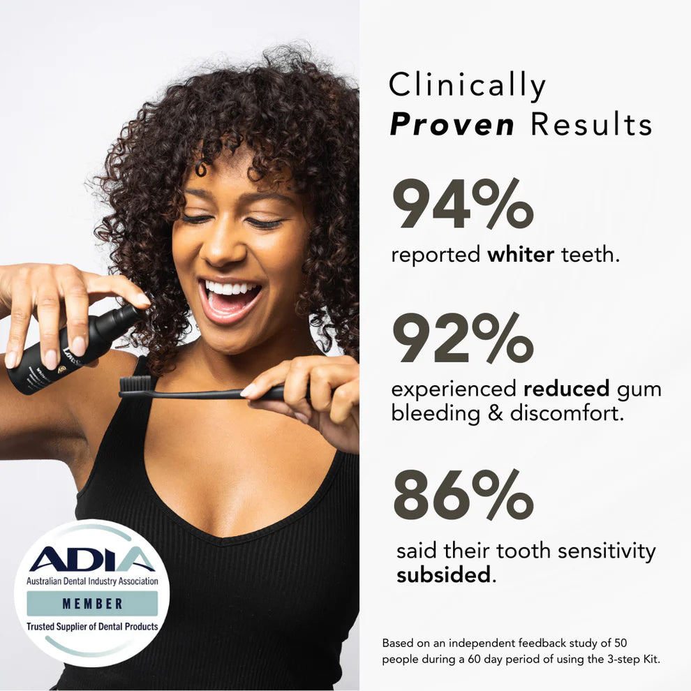 Lovesmiles / 3-Step Coconut Charcoal Oral Care and Whitening Kit